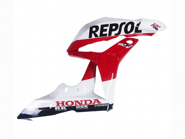 2007-2008 White Yellow Red Repsol HRC Honda CBR600RR Motorcycle Fairings UK