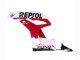 2007-2008 White Yellow Red Repsol HRC Honda CBR600RR Motorcycle Fairings UK