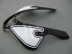 2007-2008 White Black Racing Honda CBR600RR Motorcycle Fairings UK