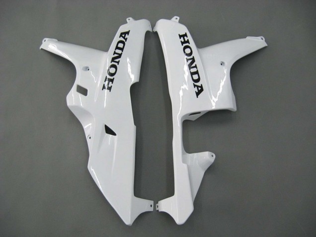 2007-2008 White Black Racing Honda CBR600RR Motorcycle Fairings UK