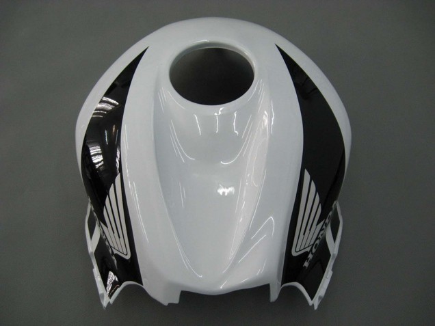 2007-2008 White Black Racing Honda CBR600RR Motorcycle Fairings UK