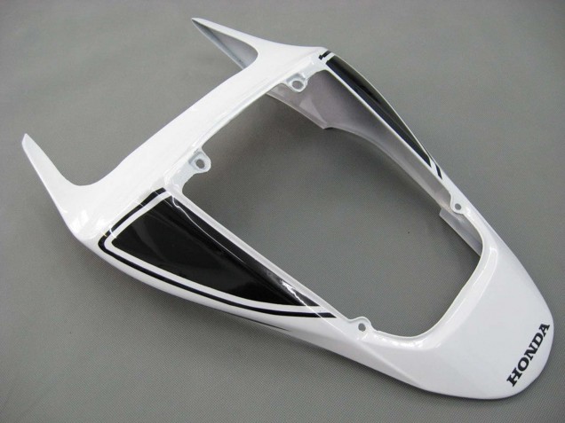 2007-2008 White Black Racing Honda CBR600RR Motorcycle Fairings UK