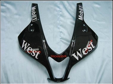 Buy 2007-2008 Glossy Black White West Honda CBR600RR Motorcycle Fairings UK