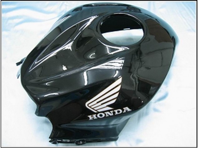 2007-2008 Glossy Black White West Honda CBR600RR Motorcycle Fairings UK