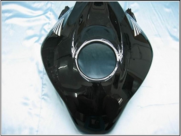 2007-2008 Glossy Black White West Honda CBR600RR Motorcycle Fairings UK
