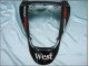 2007-2008 Glossy Black White West Honda CBR600RR Motorcycle Fairings UK