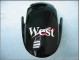2007-2008 Glossy Black White West Honda CBR600RR Motorcycle Fairings UK