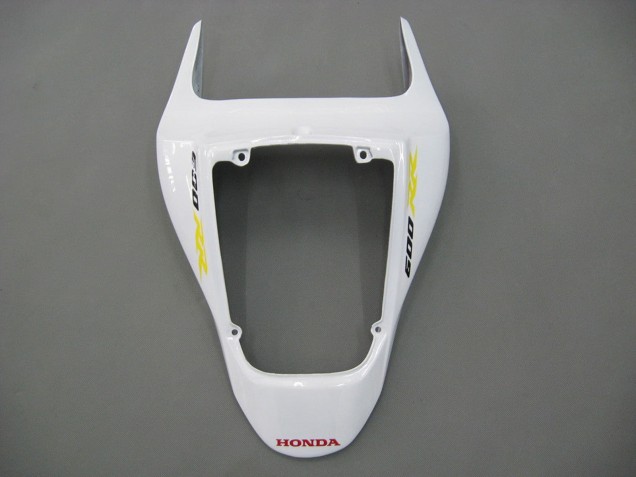 2007-2008 White Green Yellow Glossy Black Hannspree Honda CBR600RR Motorcycle Fairings UK