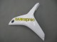 2007-2008 White Green Yellow Glossy Black Hannspree Honda CBR600RR Motorcycle Fairings UK