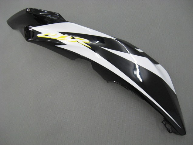 2007-2008 White Green Yellow Glossy Black Hannspree Honda CBR600RR Motorcycle Fairings UK