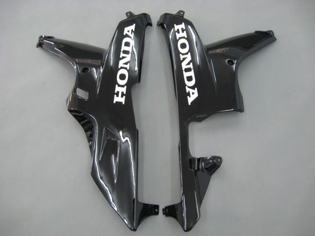 2007-2008 White Green Yellow Glossy Black Hannspree Honda CBR600RR Motorcycle Fairings UK