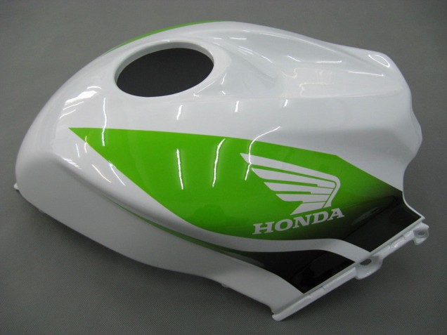2007-2008 White Green Yellow Glossy Black Hannspree Honda CBR600RR Motorcycle Fairings UK