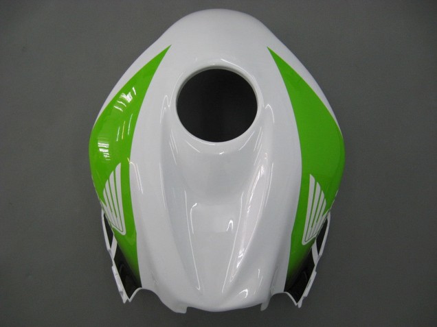 2007-2008 White Green Yellow Glossy Black Hannspree Honda CBR600RR Motorcycle Fairings UK