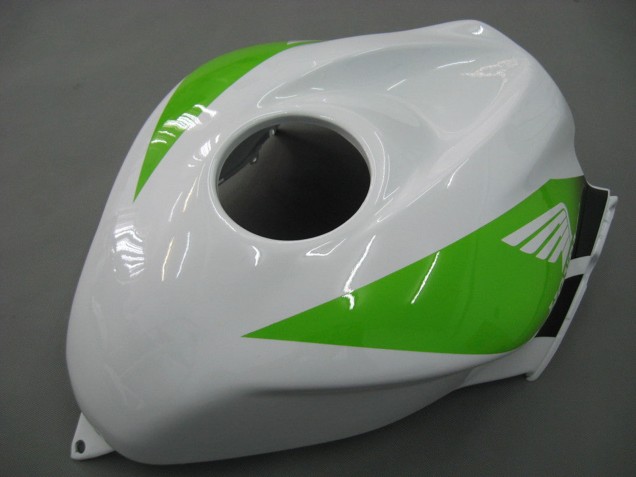 2007-2008 White Green Yellow Glossy Black Hannspree Honda CBR600RR Motorcycle Fairings UK