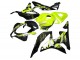 2007-2008 Yellow Glossy Black Honda CBR600RR Motorcycle Fairings UK