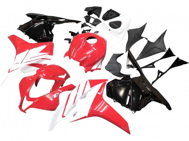 2009-2012 White Red Glossy Black Honda CBR600RR Motorcycle Fairing Kits UK