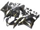 2009-2012 Matte Black Gold Honda CBR600RR Motorcycle Fairings UK