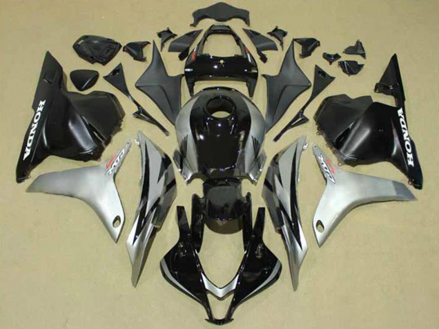 2009-2012 Black Grey Honda CBR600RR Motorcycle Fairings UK