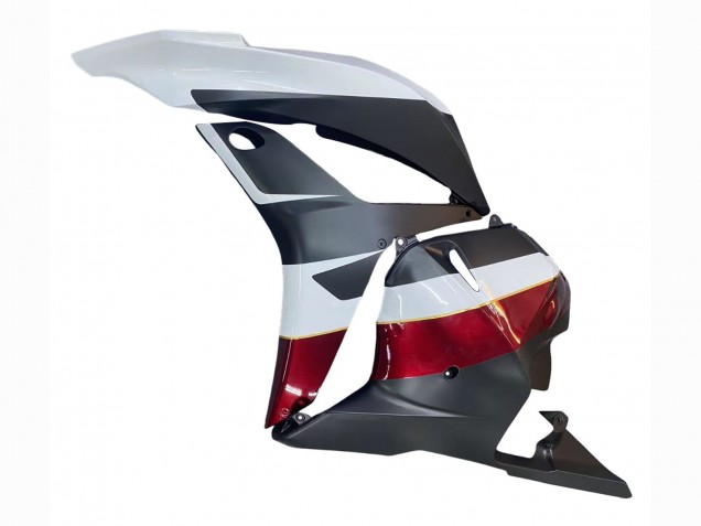 2009-2012 White Red Matte Black Honda CBR600RR Motorcycle Fairings UK