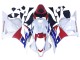 2009-2012 White Red Blue Honda CBR600RR Motorcycle Fairings UK