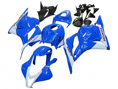 Buy 2009-2012 Blue White Honda CBR600RR Motorcycle Fairings UK