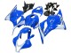 2009-2012 Blue White Honda CBR600RR Motorcycle Fairings UK