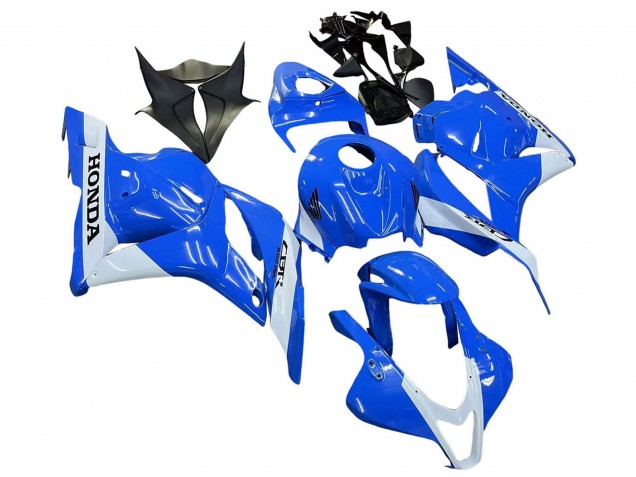 2009-2012 Blue White Honda CBR600RR Motorcycle Fairings UK