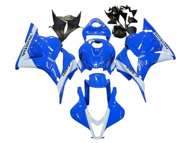 Buy 2009-2012 Blue White Honda CBR600RR Motorcycle Fairings UK