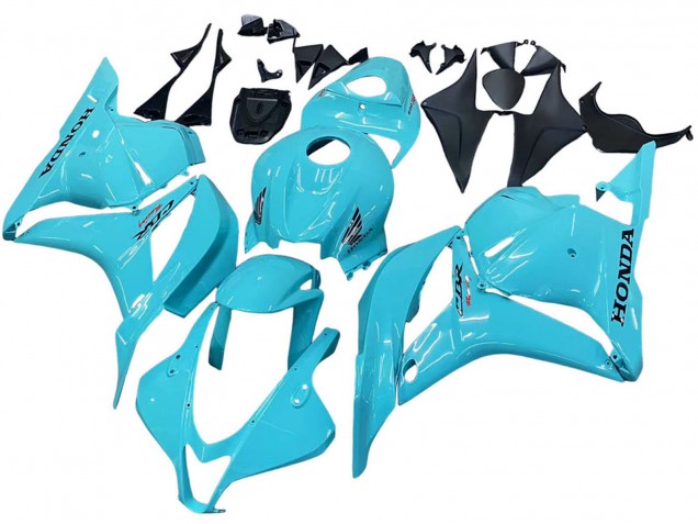2009-2012 Light Blue Racing Honda CBR600RR Motorcycle Fairings UK