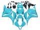 2009-2012 Light Blue Racing Honda CBR600RR Motorcycle Fairings UK