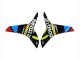2009-2012 Black Multicolor MoviStar Honda CBR600RR Motorcycle Fairings UK