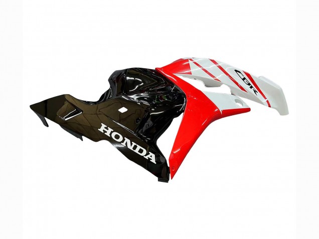 2009-2012 White Red Glossy Black Honda CBR600RR Motorcycle Fairing UK