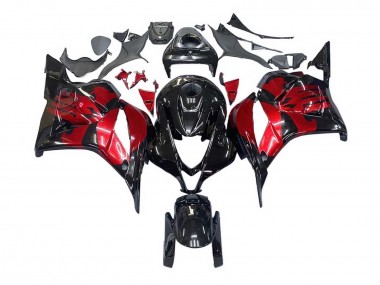 Buy 2009-2012 Red Glossy Black Honda CBR600RR Motorcycle Fairings UK