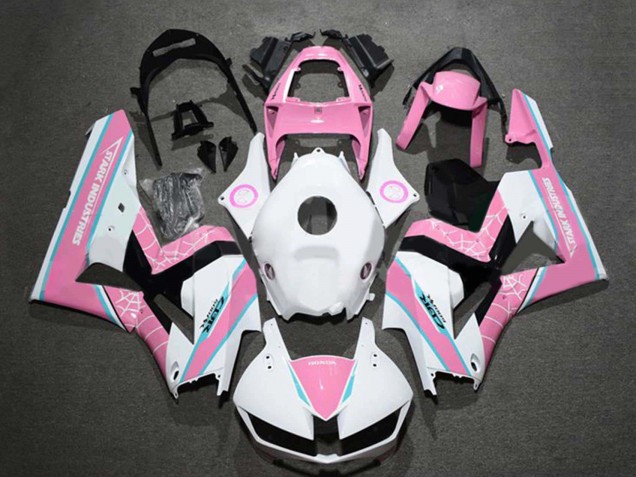 2009-2012 White Pink Blue Honda CBR600RR Motorcycle Fairings UK