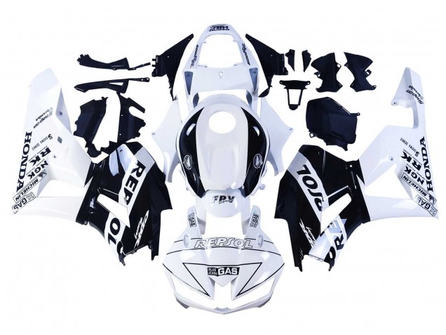 2013-2026 White Glossy Black Repsol Honda CBR600RR Motorcycle Fairings UK