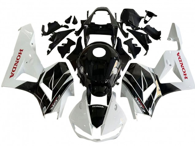 2013-2026 White Glossy Black Honda CBR600RR Motorcycle Fairing Kits UK