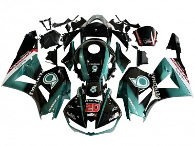 Buy 2013-2023 Teal Blue Glossy Black Petronas 20 Honda CBR600RR Motorcycle Fairing UK