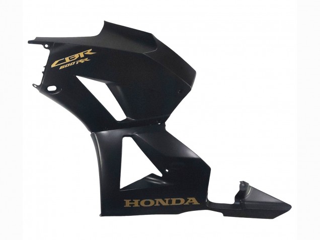 2013-2023 Matte Black Gold Decals Honda CBR600RR Motorcycle Fairings UK