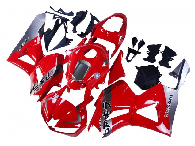 2013-2026 Silver Red Honda CBR600RR Motorcycle Fairings UK