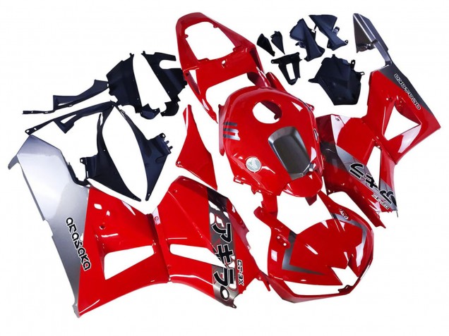 2013-2026 Silver Red Honda CBR600RR Motorcycle Fairings UK