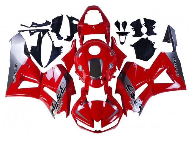 2013-2026 Silver Red Honda CBR600RR Motorcycle Fairings UK
