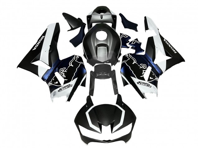 2013-2026 Black Carbon Fiber White Blue Red Bull Honda CBR600RR Motorcycle Fairings UK