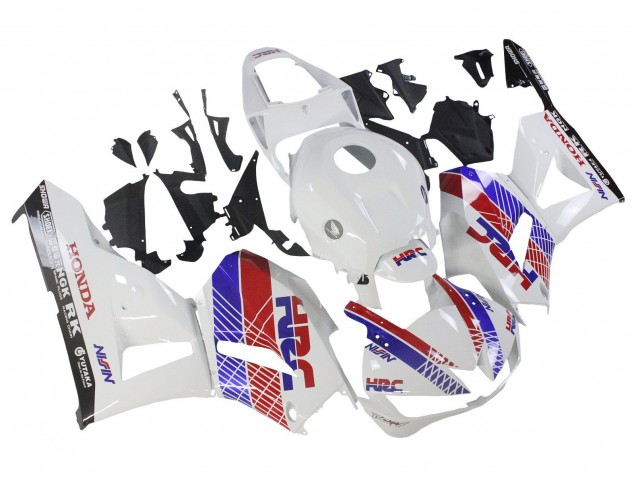 2013-2026 White Red Blue HRC Honda CBR600RR Motorcycle Fairing UK