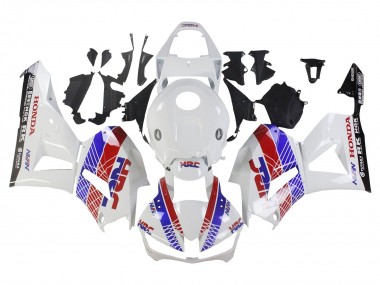 Buy 2013-2026 White Red Blue HRC Honda CBR600RR Motorcycle Fairing UK
