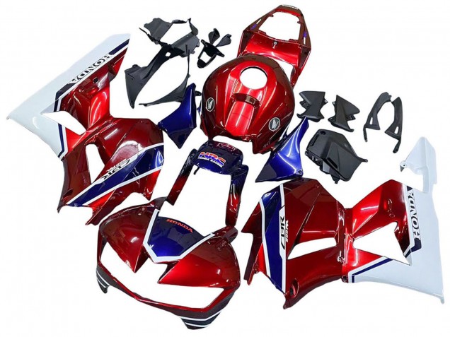 2013-2026 White Red Blue HRC Honda CBR600RR Motorcycle Fairings UK