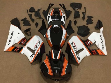 Buy 2013-2026 White Orange Glossy Black Repsol Honda CBR600RR Motorcycle Fairings UK