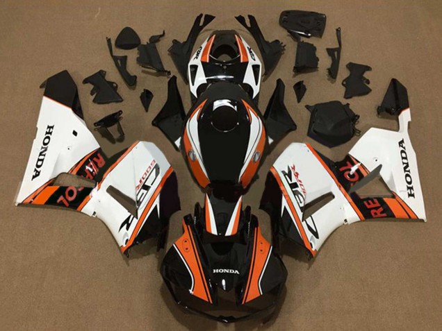 2013-2026 White Orange Glossy Black Repsol Honda CBR600RR Motorcycle Fairings UK