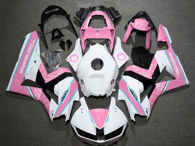 2013-2026 White Pink Honda CBR600RR Motorcycle Fairings UK