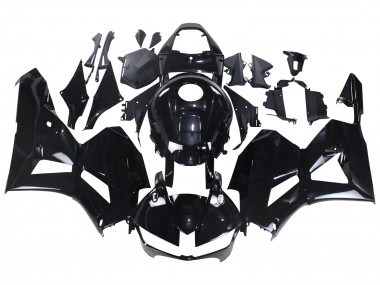 Buy 2013-2023 Glossy Black Honda CBR600RR Motorcycle Fairings UK