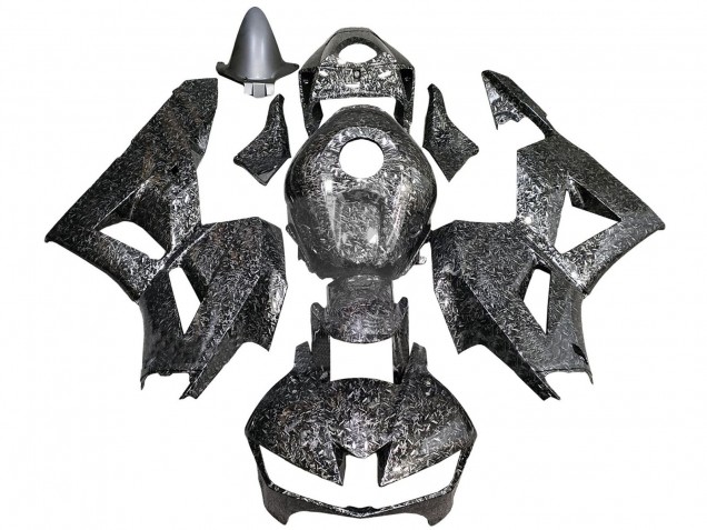 2013-2026 Black Forged Carbon Fiber Honda CBR600RR Motorcycle Fairings UK
